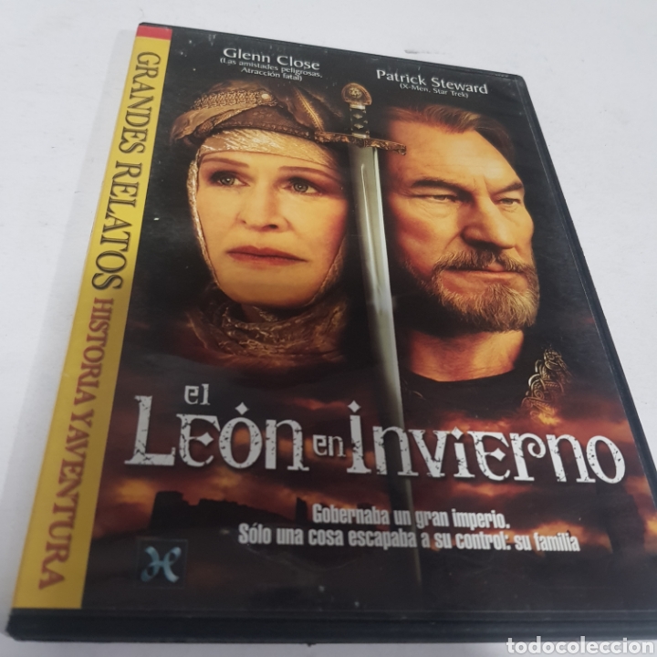 Cinema: DVS14 el le&oacute;n en invierno -DVD SEGUNDA MANO TAPA FINA