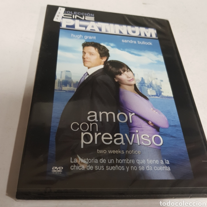 Cinema: REFTF 1393 amor con preaviso -DVD TAPA FINA PRECINTADO