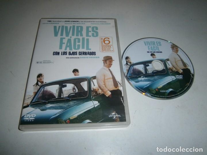 Cine: VIVIR ES FACIL DVD JAVIER CAMARA NATALIA DE MOLINA FRANCESC COLOMER DAVID TRUEBA
