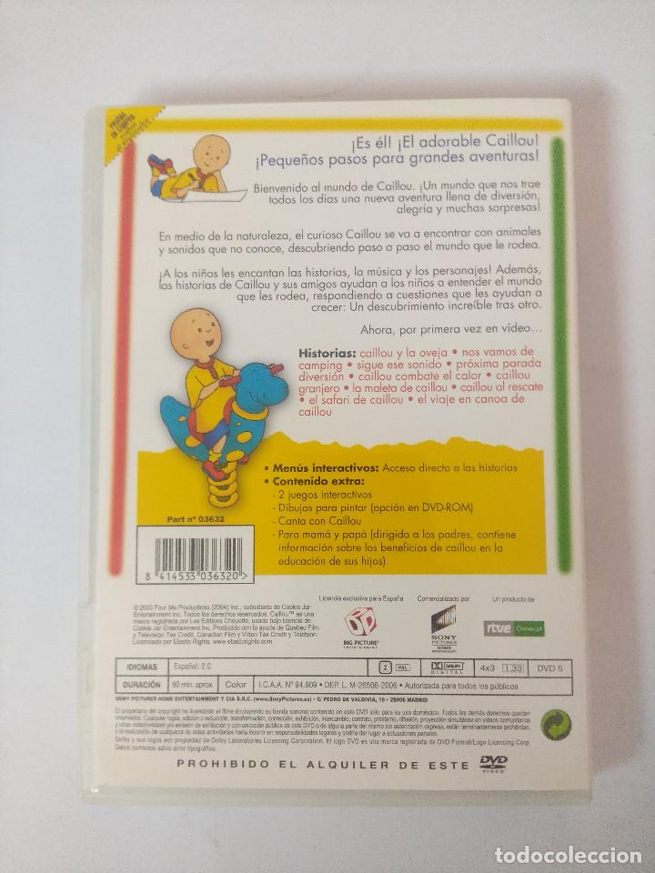 Cine: CAILLOU/EL EXPLORADOR/DVD. - Foto 2