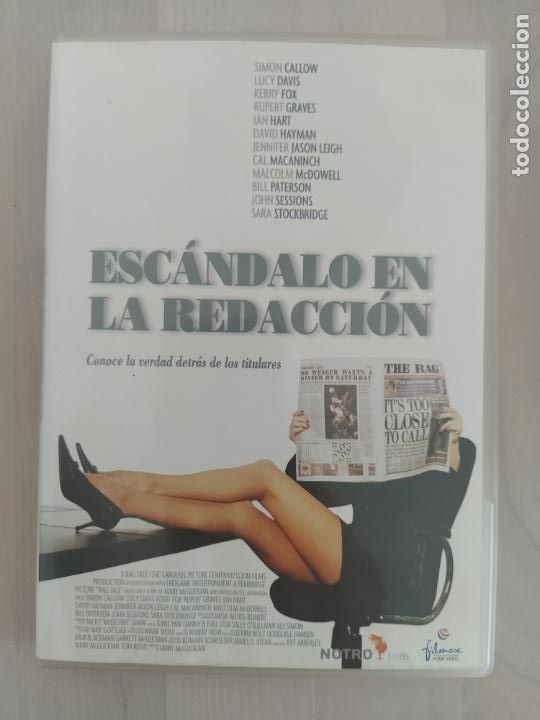 Cin&eacute;ma: DVD ESCANDALO EN LA REDACCION (104)