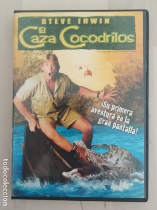Cin&eacute;ma: DVD EL CAZA COCODRILOS - STEVE IRWIN (109)