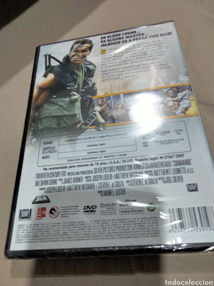 Cine: Commando dvd Nuevo -123 - Foto 2