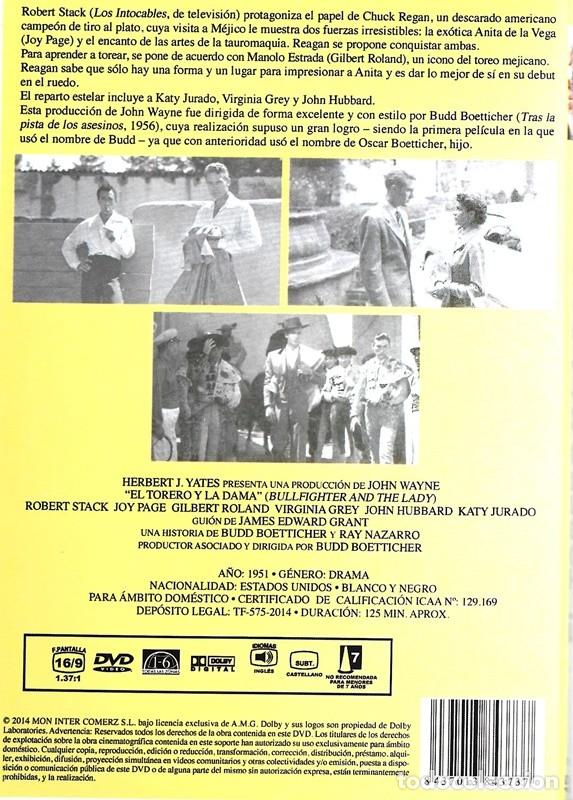 Cine: EL TORERO Y LA DAMA ROBERT STACK - Foto 2