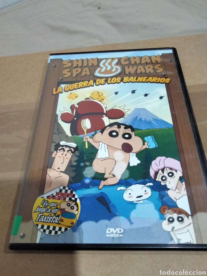 Cine: Shin Chan la guerra de los balnearios dvd Slim