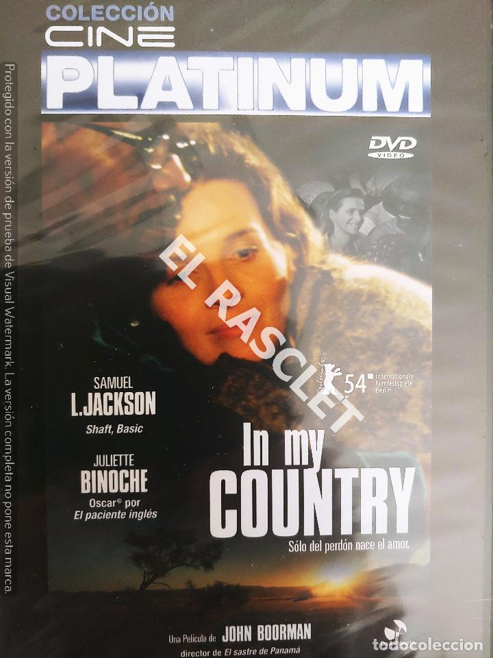 Cine: CINE PELICULA EN DVD -COLECCI&Oacute;N CINE PLATINUM - IN MY COUNTRY - NUEVA SIN USO PRECINTADA