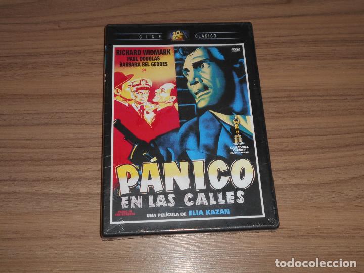 Cine: PANICO en Las CALLES DVD de ELIA KAZAN Richard Widmark USADA Como NUEVA