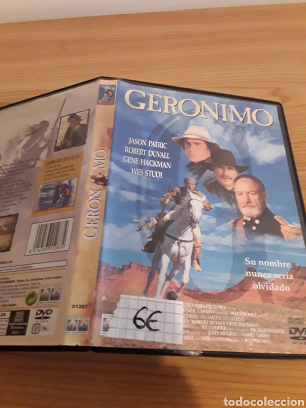 Cine: Pel&iacute;cula Dvd Geronimo - Foto 1