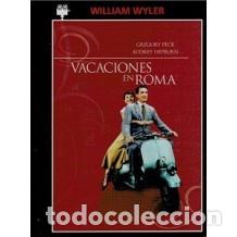 Cine: VACACIONES EN ROMA (DVD + LIBRO 43 p&aacute;g.) Director: William Wyler Actores: Audrey Hepburn