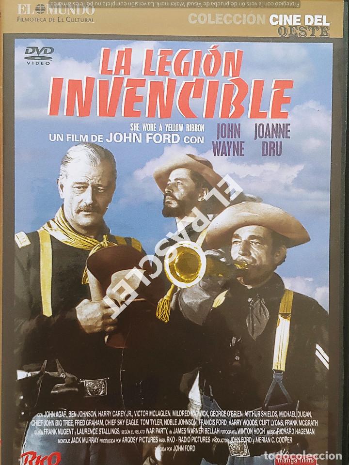 Cine: CINE PELICULA EN DVD -COLECCI&Oacute;N CINE DEL OESTE - LA LEGI&Oacute;N INVENCIBLE