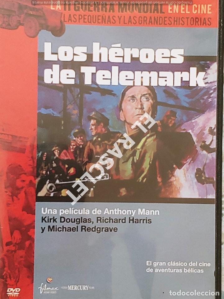 Kino: CINE PELICULA EN DVD -LOS H&Eacute;ROES DE TELEMARK - GRAN CLASICO DEL CINE DE AVENTURAS BELICAS