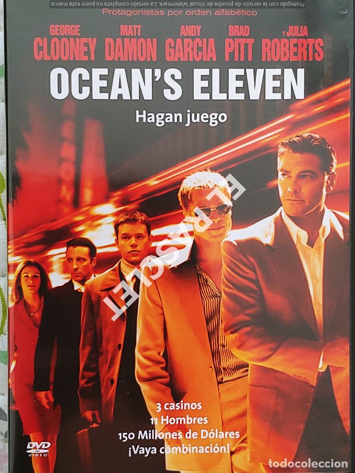 Cinema: CINE PELICULA EN DVD -OCEAN'S ELEVEN - HAGAN JUEGO