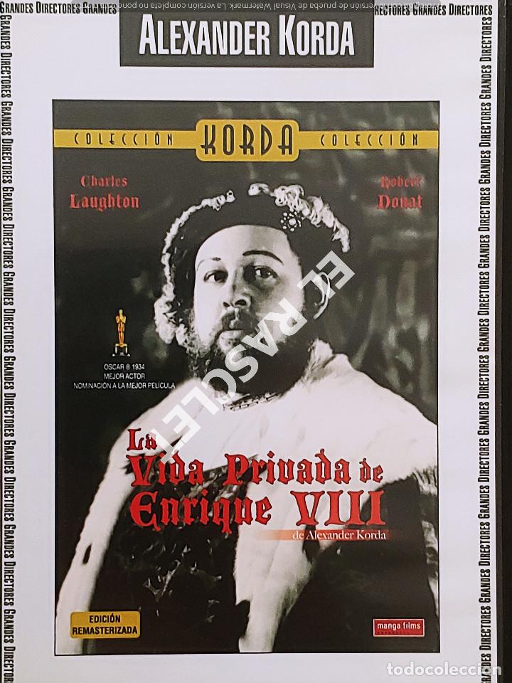 Cinema: CINE PELICULA EN DVD -COLECCI&Oacute;N ALEXANDER KORDA - LA VIDA PRIVADA DE ENRIQUE VIII