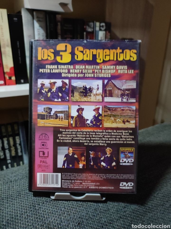 Cine: Los 3 Sargentos (DVD) - Foto 2