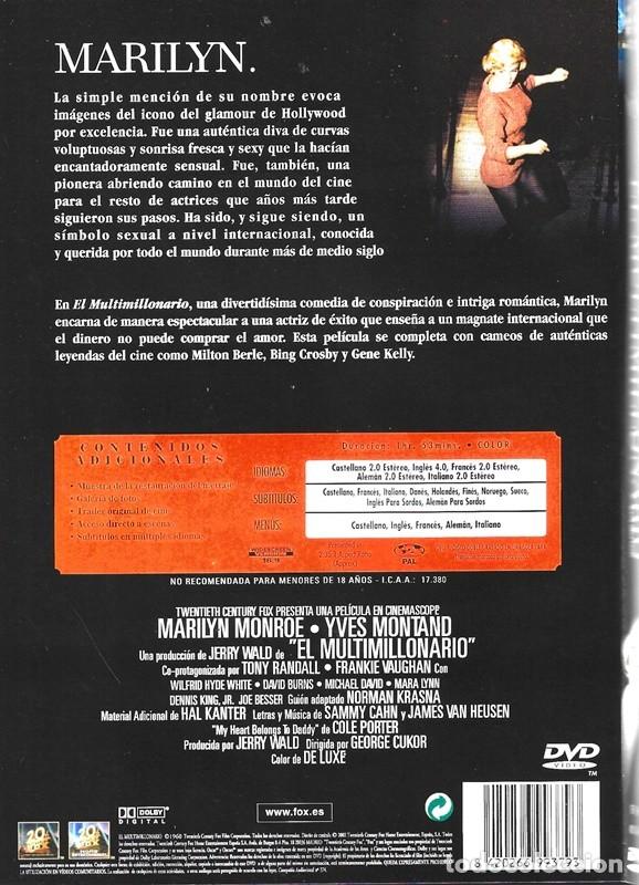 Cine: EL MULTIMILLONARIO MARILYN MONROE - Foto 2