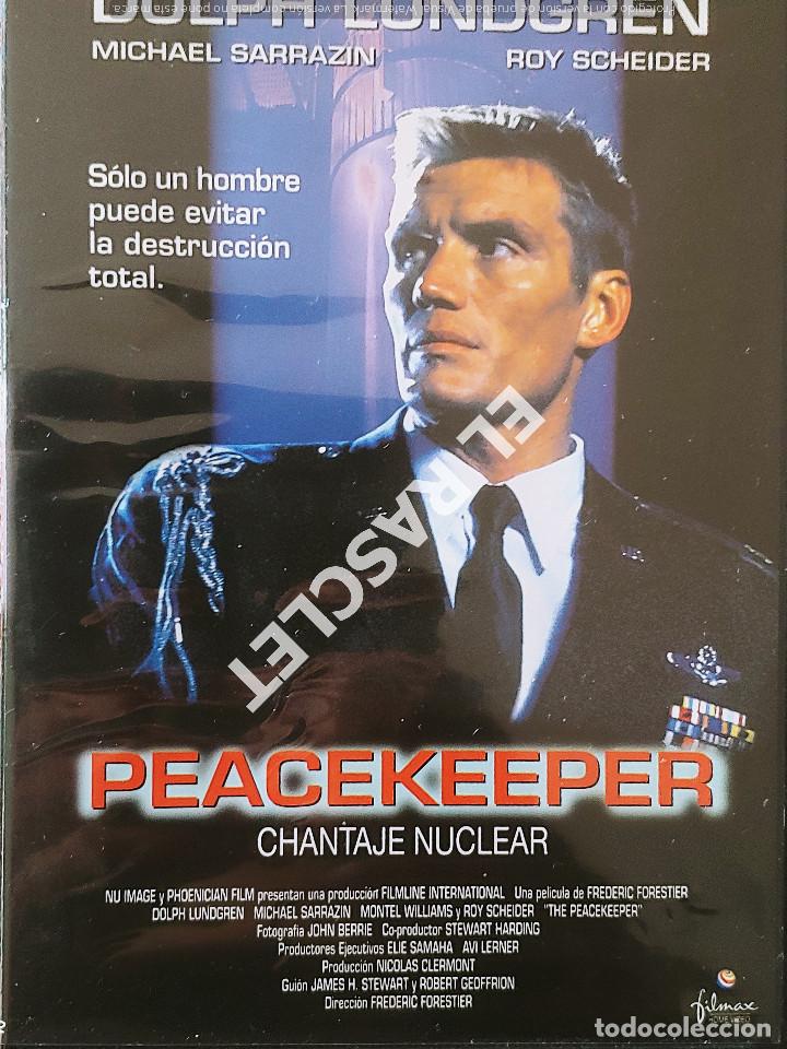 Cinema: CINE PELICULA EN DVD - PEACEKEEPER -(CHANTAJE NUCLEAR)