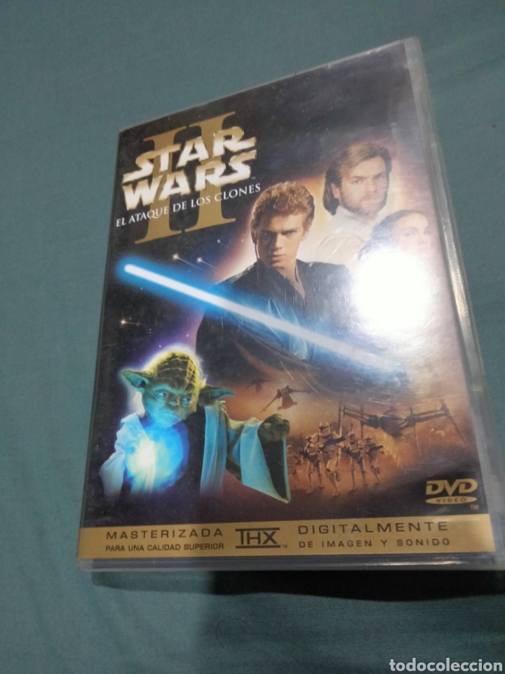 Cine: Star wars el ataque de los clones dvd -120