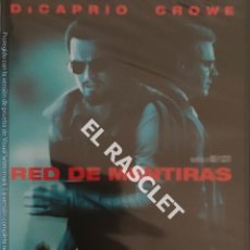 Cine: CINE PELICULA EN DVD -RED DE MENTIRAS - NUEVA PRECINTADA. Lote 354089648