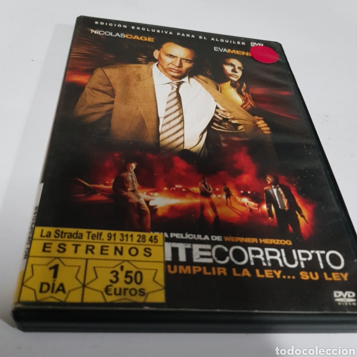 Cinema: V25 teniente corrupto -DVD PROCEDENTE VIDEOCLUB