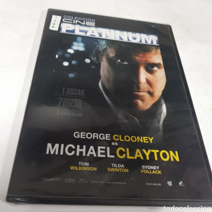 Cine: RTF 1398 Michael Clayton -DVD NUEVO PRECINTADO TAPA FINA