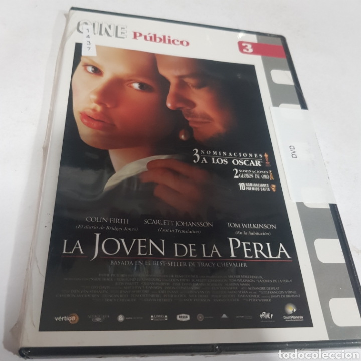 Cinema: RTF1437 el joven de la perla -DVD NUEVO PRECINTADO TAPA FINA