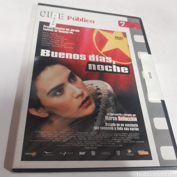Cinema: RTF1439 buenos d&iacute;as noche -DVD NUEVO PRECINTADO TAPA FINA