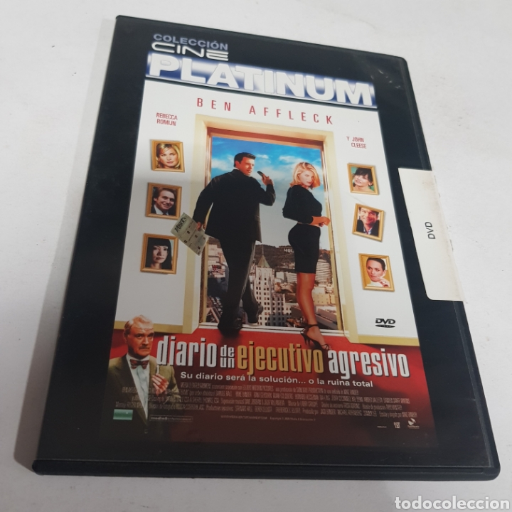 Cinema: DVS32 diario de un ejecutivo agresivo -DVD SEGUNDA MANO TAPA FINA