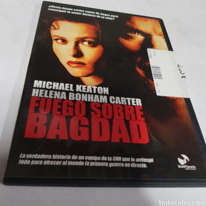 Cinema: DVS13 fuego sobre Bagdad -DVD SEGUNDA MANO TAPA FINA