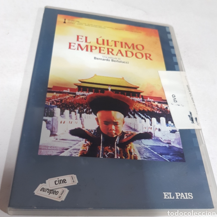 Cinema: DVS36 el &uacute;ltimo emperador -DVD SEGUNDA MANO TAPA FINA