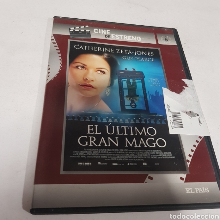 Cinema: DVS34 el &uacute;ltimo gran mago -DVD SEGUNDA MANO TAPA FINA