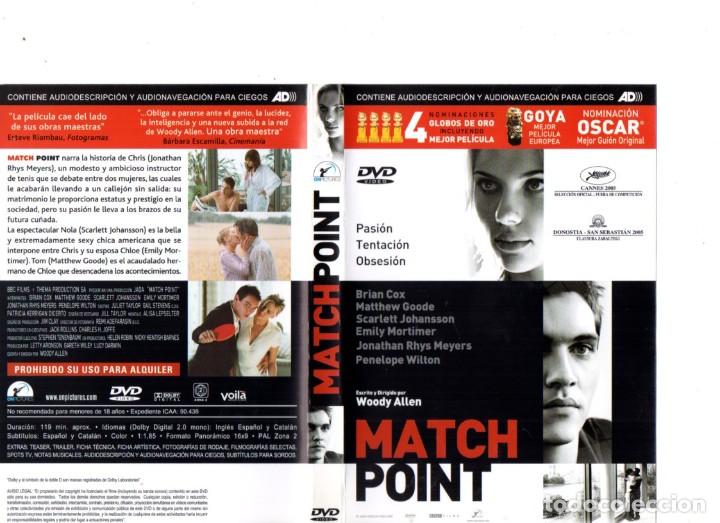 Cine: MATCH POINT: BRIAN COX DVD - Foto 1