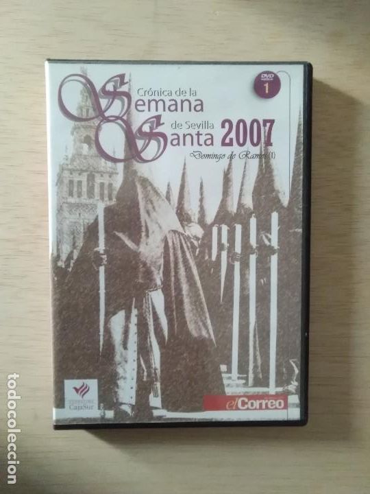 Cine: DVD CRONICA DE LA SEMANA SANTA DE SEVILLA 2007 N&ordm; 1 DOMINGO DE RAMOS (I)