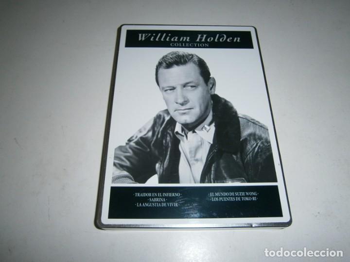 Cine: WILLIAM HOLDEN COLLECTION DVD 5 DVDS CAJA METALICA