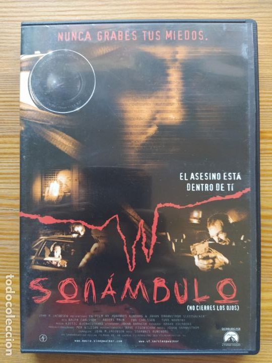 Cinema: DVD SONAMBULO (NO CIERRES LOS OJOS) - EDICION DE ALQUILER (08)