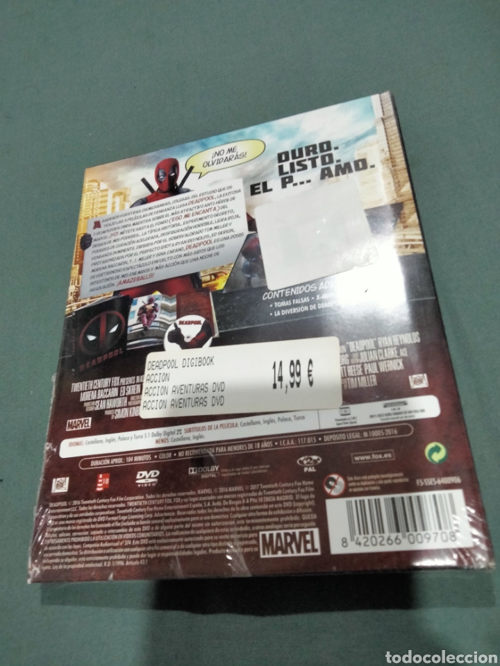Cine: Deadpool digibook dvd Nuevo - - Foto 2