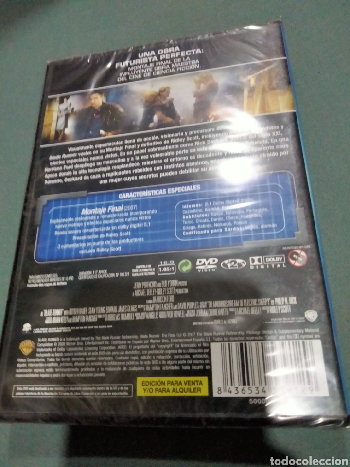 Cine: Blade Runner dvd Nuevo -38 - Foto 2