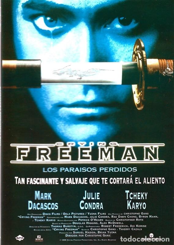 Cinema: CRYING FREEMAN LOS PARAISOS PERDIDOS