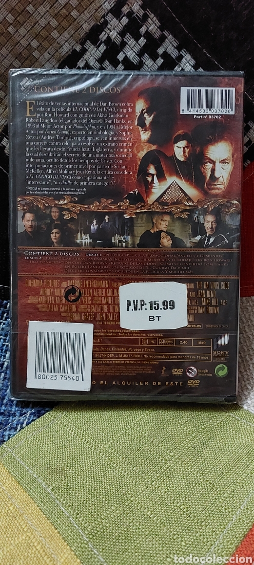 Cine: DVD C&oacute;digo Da Vinci (Precintado) - Foto 2