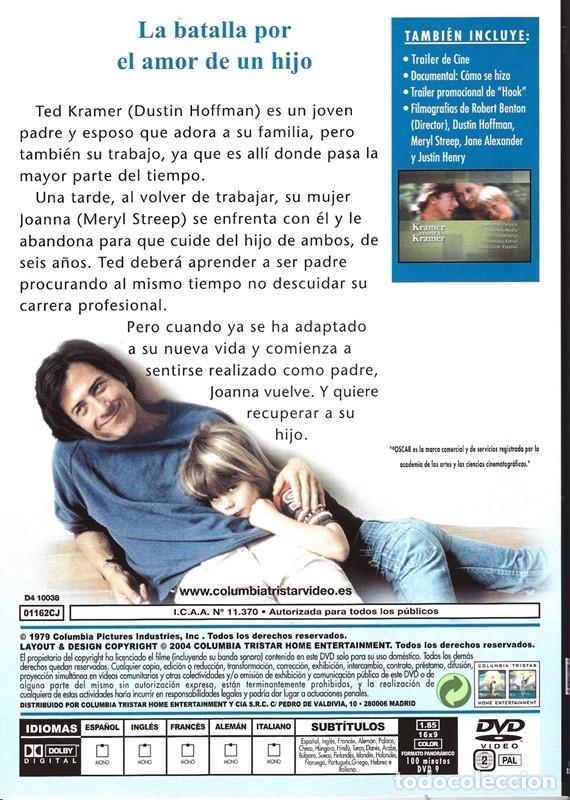 Cine: KRAMER CONTRA KRAMER DUSTIN HOFFMAN - Foto 2