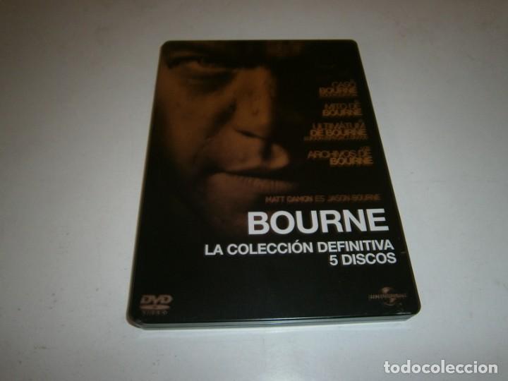 Cinema: BOURNE LA COLECCION DEFINITIVA 5 DISCOS CAJA METALICA DVD