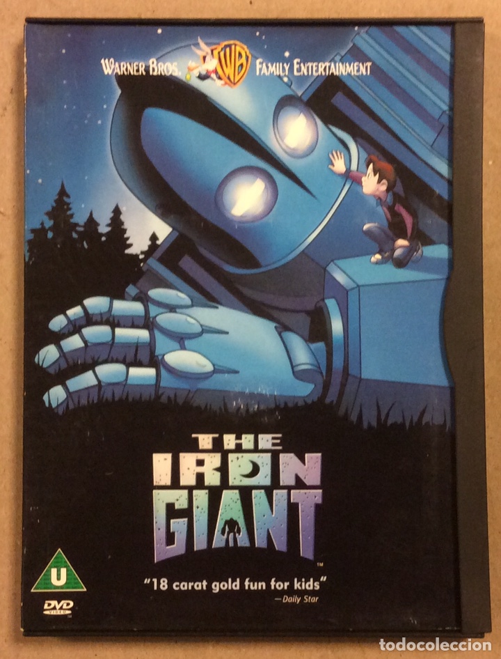 Cinema: DVD. THE IRON GIANT. EN INGL&Eacute;S. DIBUJOS ANIMADOS.