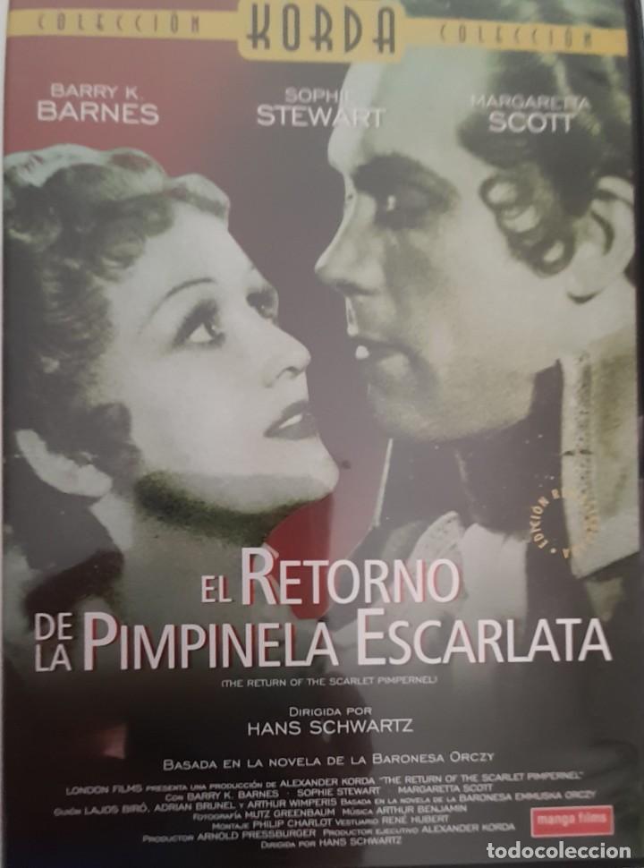 Cin&eacute;ma: EL RETORNO DE LA PIMPINELA ESCARLATA, CON BARRY K. BARNES, SOPHIE STEWART, MARGARRETTA SCOTT