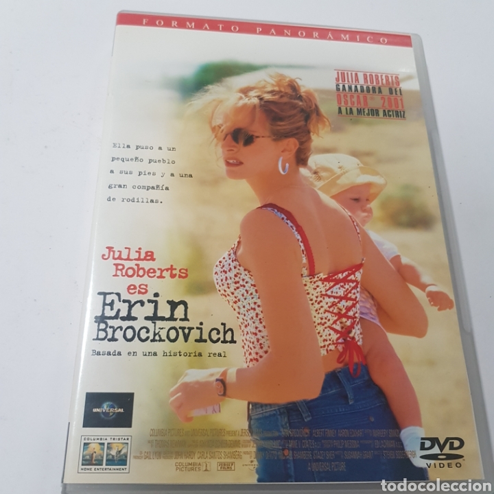 Cinema: S255 Erin Brockovich &nbsp; -DVD SEGNDA MANO