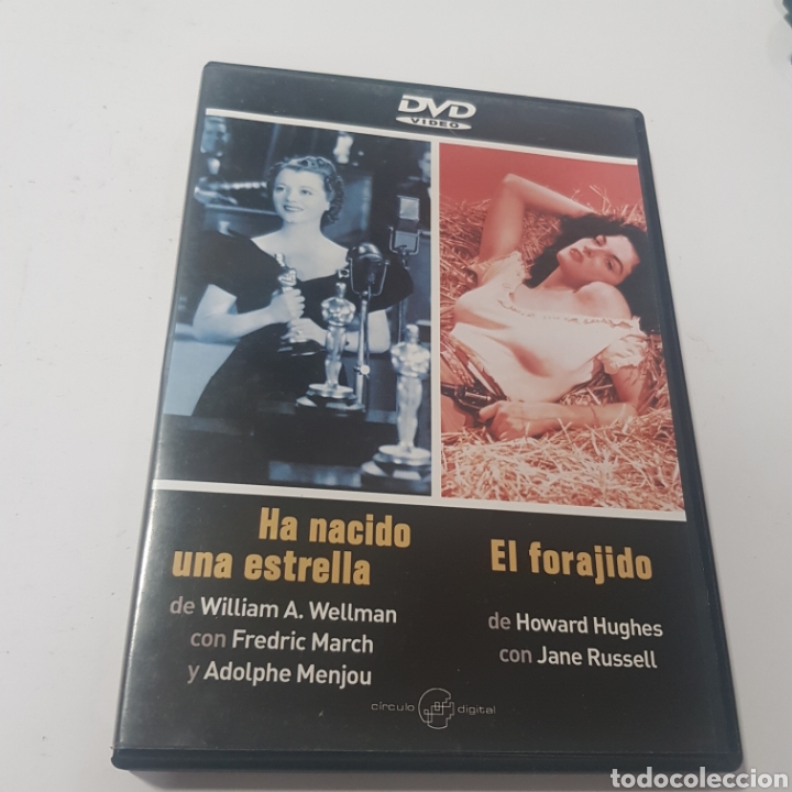 Cine: S1 &nbsp; ha nacido una estrella el forajido -DVD SEGNDA MANO
