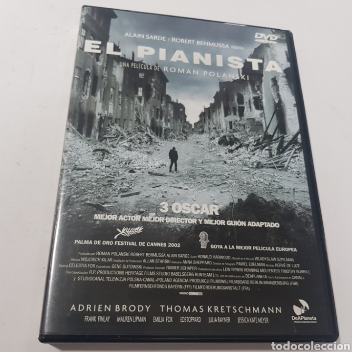 Cinema: S11 el pianista -DVD SEGNDA MANO