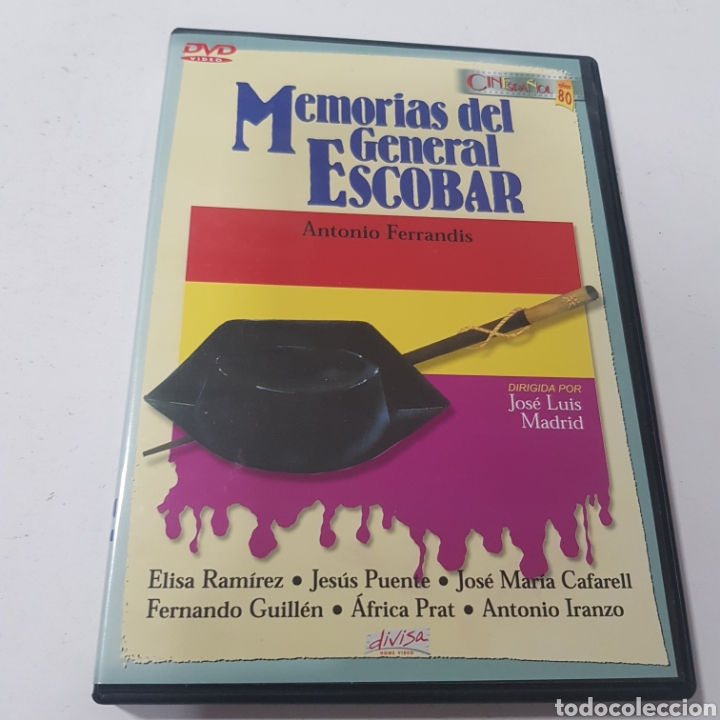 Cinema: S70 memorias del general Escobar -DVD SEGNDA MANO