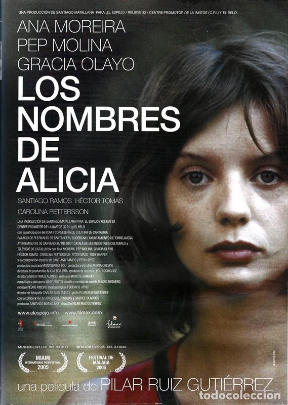 Cin&eacute;ma: LOS NOMBRES DE ALICIA ANA MOREIRA