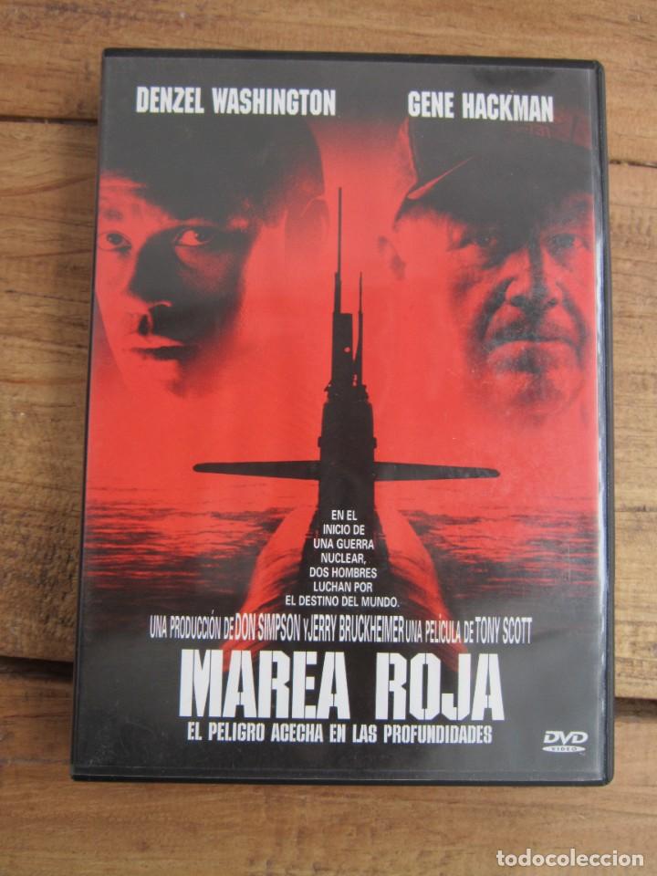 Cinema: MAREA ROJA (CRIMSON TIDE) DENZEL WHASINGTON, GENE HACKMAN DVD