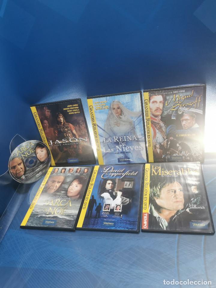 Cine: DVD GRANDES RELATOS en dvd El Arca de Noe-Los miserables-El Arca de Noe-Jason-La reina de las nieves