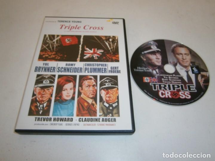 Cine: TRIPLE CROSS DVD YUL BRYNNER ROMY SCHNEIDER
